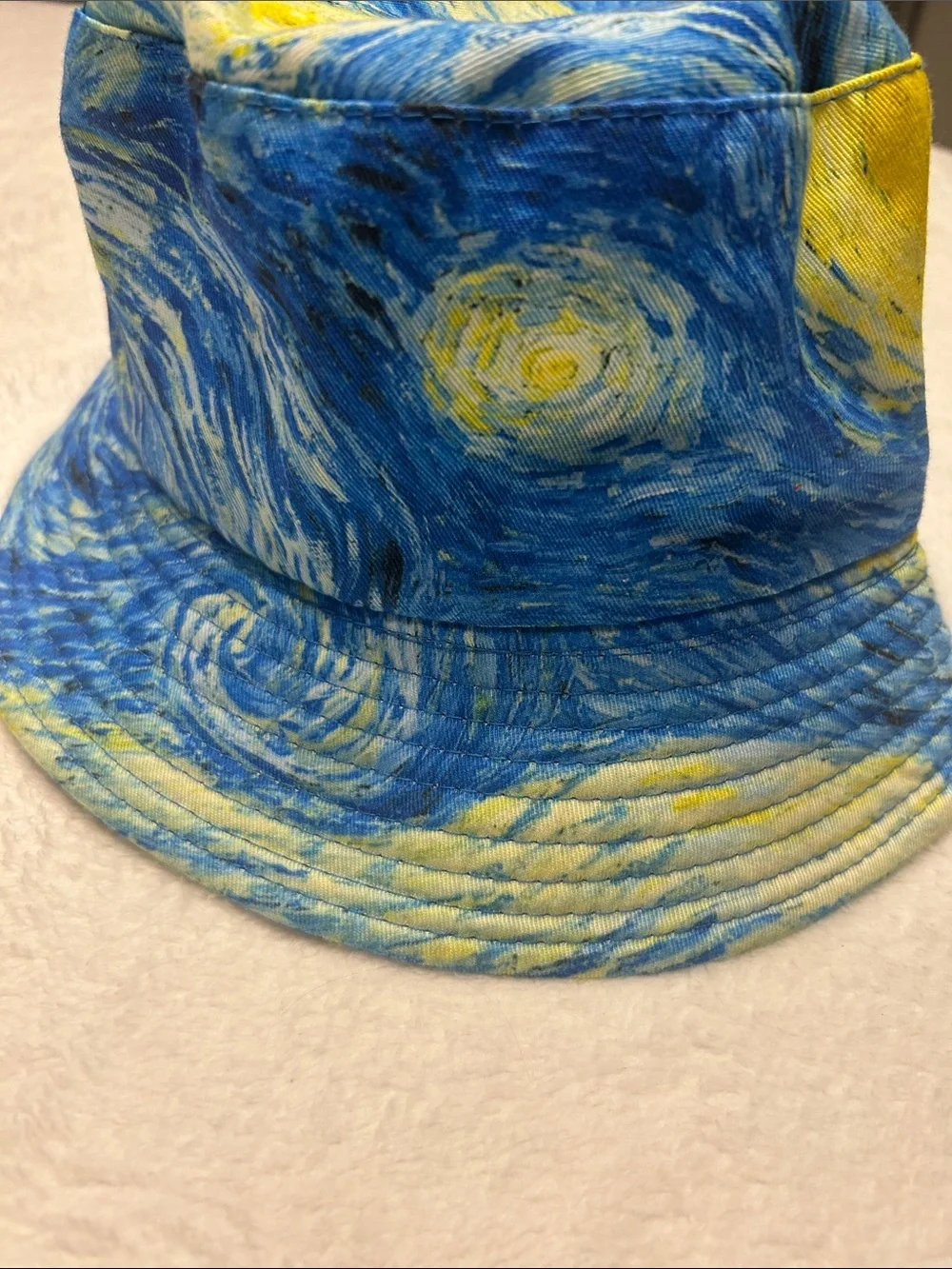 Adult Van Gogh Art Print Bucket Hat